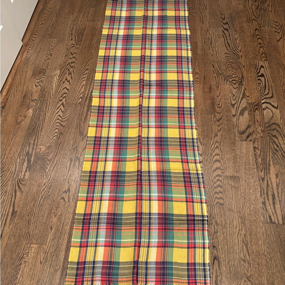 Women’s Polo Ralph Lauren Plaid Scarf - Picture 3 of 3